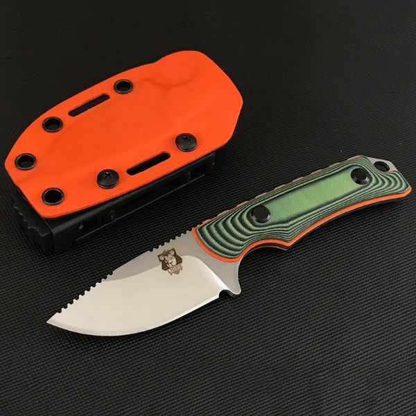 Liome G10 Grip Tactical Fixed Blade Outdoor Hunting Fishing Knife