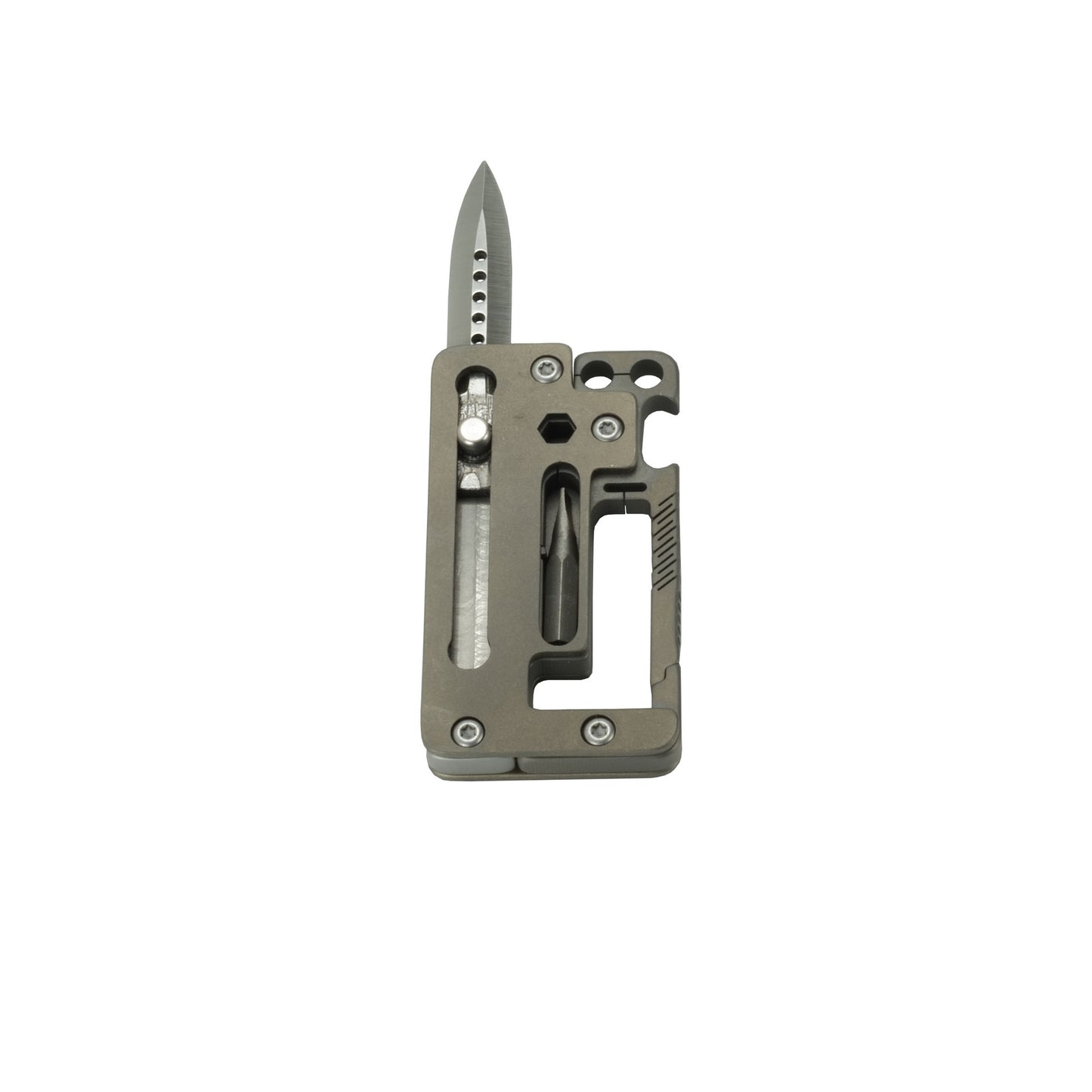 Titanium EDC MultiTool Keychain Folding Knife