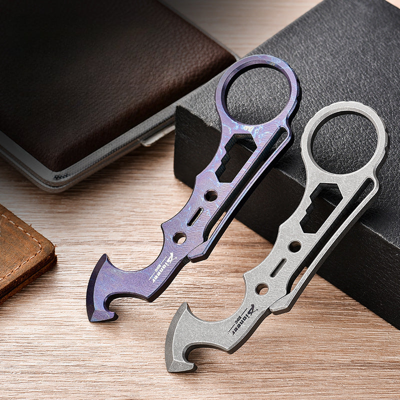 Titanium MultiTool EDC Card Knuckle Duster