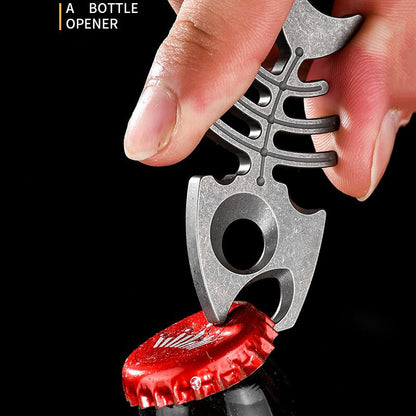 Titanium Bottle Opener EDC Self Defense