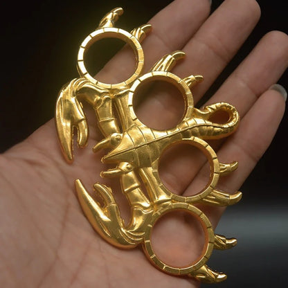 Small Scorpion Knuckle Duster - Four-Finger Defender