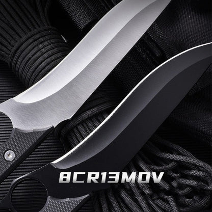 Knuckle Fixed Blade Outdoor Camping Survival Tactical Knife