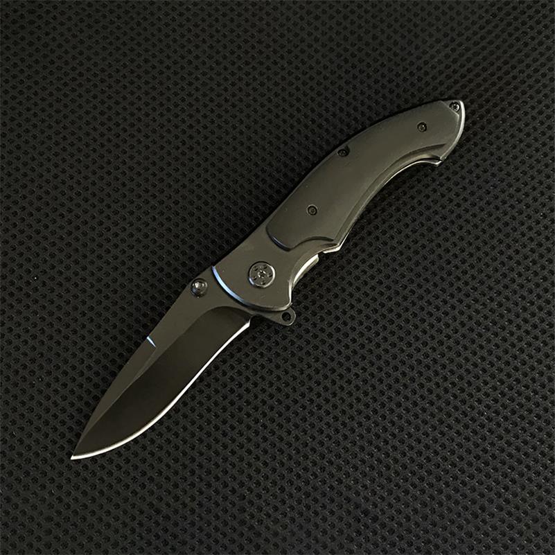 Wooden Handle Folding Knife Portable Self-defense