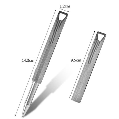 Titanium Alloy Tactical Pen Slide Decompression