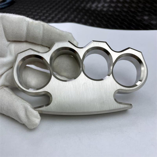 Stainless Steel Self-Defense Tool with Knuckle Duster