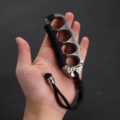 TC4 Titanium Pea Knuckle Duster - Portable EDC Tool