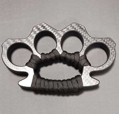 Multi-Style Carbon Fiber Knuckle Duster - Security EDC Tool