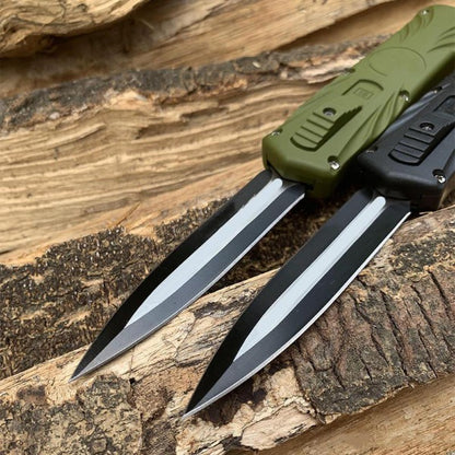 Tactical EDC Knife Outdoor Camping Hiking Auto Pocket Knife Tool