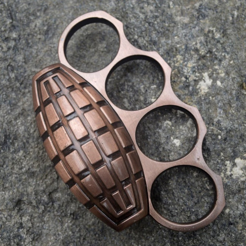 TigerGuard: Metal Brass Knuckle Duster & Four-Finger Buckle