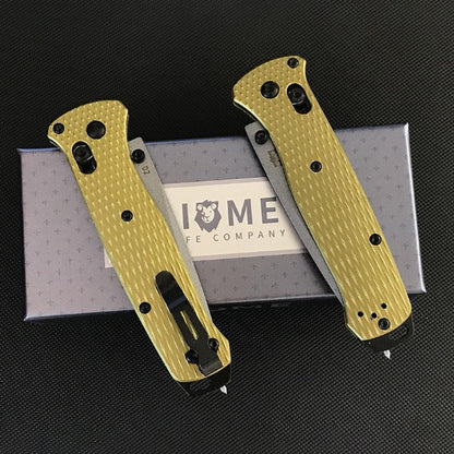 Liome Aluminum Grip Tactical Folder Outdoor Camping Survival Knife EDC Tool