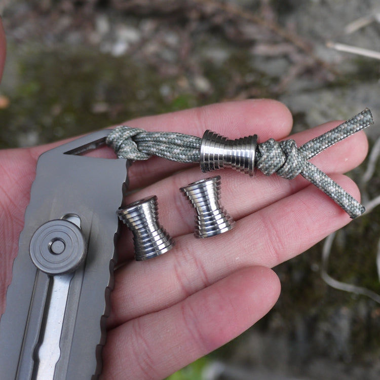 Titanium Echo Whirlwind Lanyard Pendant