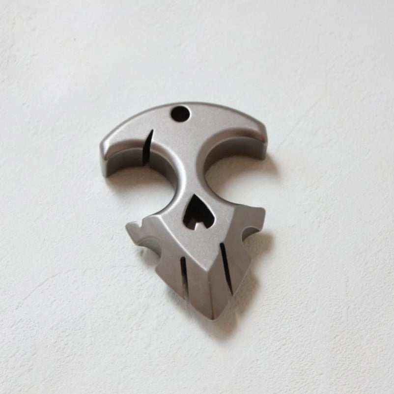 Mini Titanium Knuckle Duster - Ferramenta de autodefesa EDC