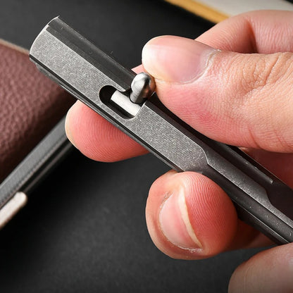 Ink Sentinel: Titanium Tactical Pen for Everyday Carry