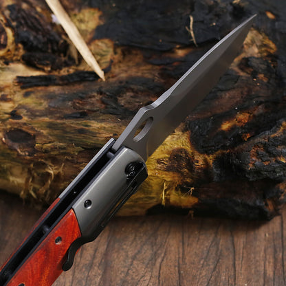 Outdoor Folding Pocket Knife Self Defense EDC