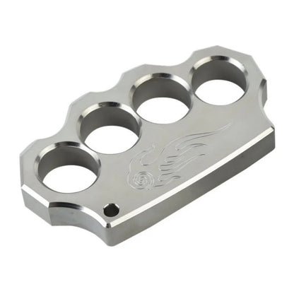 Fine Steel Solid Knuckle Duster - Self-Defense EDC Tool