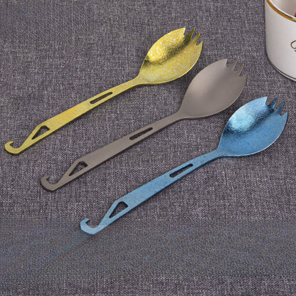 Titan Titanium Spork & Bottle Opener