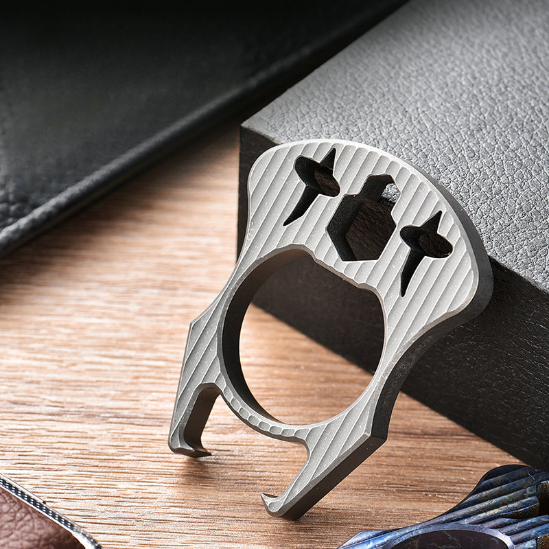 Titanium MultiTool EDC Keychain