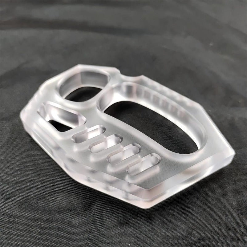 Non-metallic Window Breaking Knuckle Duster - Portable Self-Defense EDC Tool