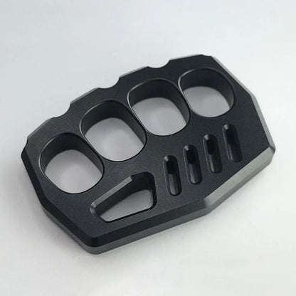 Aluminum Knuckle Duster - Large Finger Holes Tool