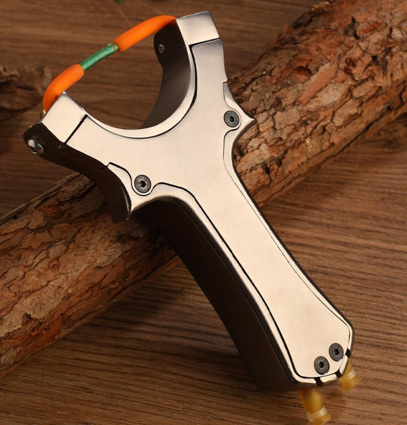 PulseShot: Aluminum Alloy Slingshot & Fish Shooting Tool