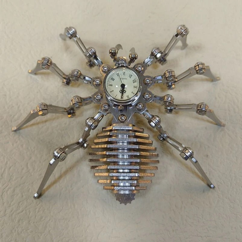 Time Spider Static Puzzle - Stainless Steel Decor