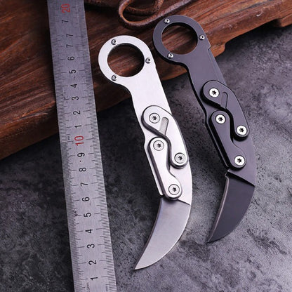 Mechanical Claw Folding Blade Outdoor Survival Knife EDC Tool