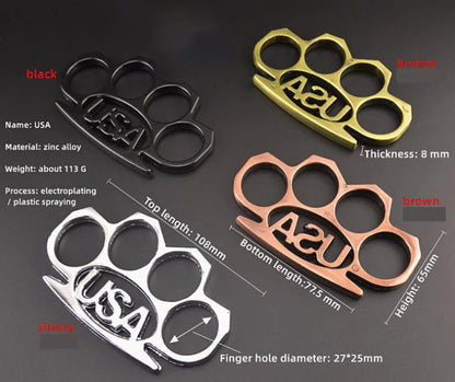 USAEdge: EDC Brass Knuckles Duster & Window Breaker