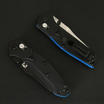 Liome Dual Color G10 Grip Folding Blade Outdoor Tactical Knife EDC Tool