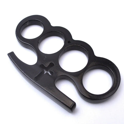 RingGuard: Brass Knuckles Duster, 4-Finger Combat & EDC Tool