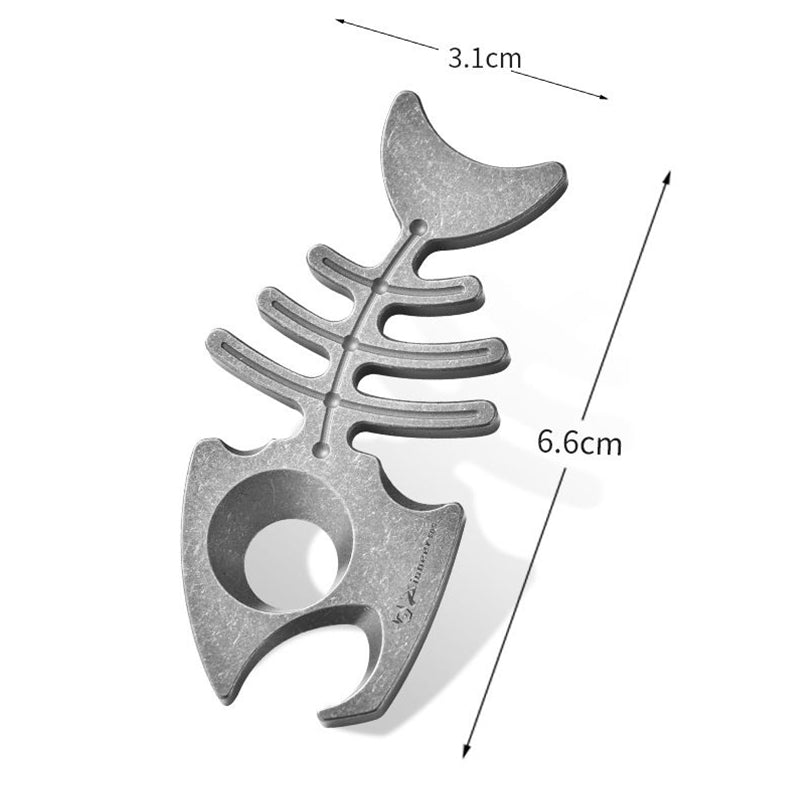 Titanium Bottle Opener EDC Self Defense