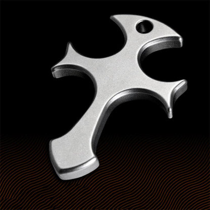 Titanium Knuckle Duster Self-Defense EDC Decoration