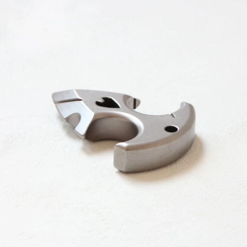 Mini Titanium Knuckle Duster - Ferramenta de autodefesa EDC