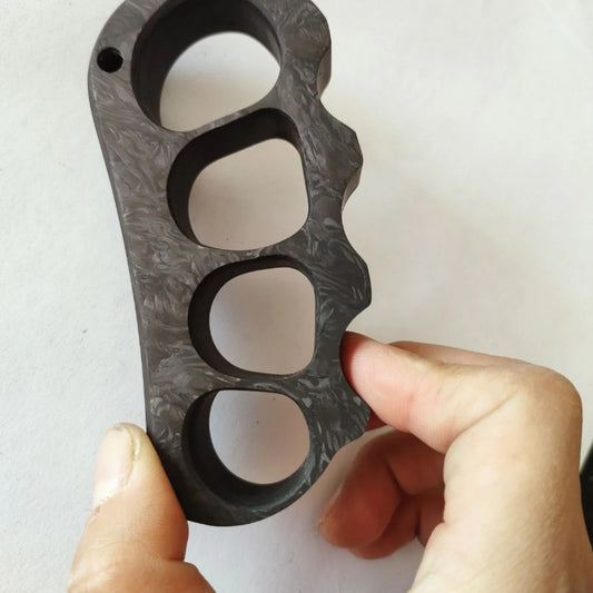 Carbon Fiber Knuckle Duster - Four Finger Defender