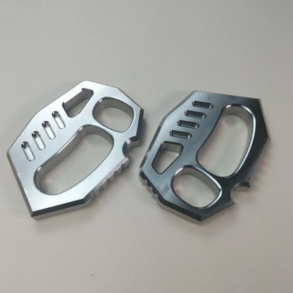 Solid 304 Steel Knuckle Duster - Self-Defense EDC Tool