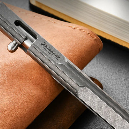 Ink Sentinel: Titanium Tactical Pen for Everyday Carry