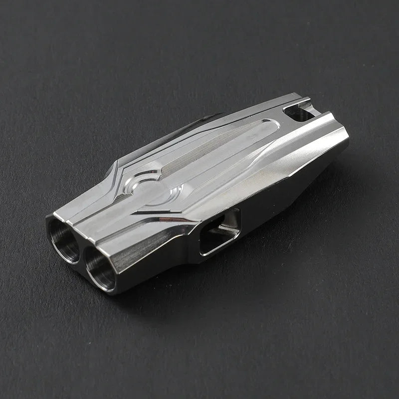 Titanium Whistle High Decibel Outdoor Survival Pendant