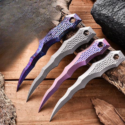 Titanium Camp Tool Defender Knife