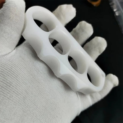 Grande Ervilha Não Metálica Knuckle Duster - Ferramenta de Autodefesa