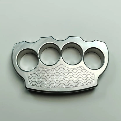 Solid Steel Knuckle Duster - Emergency Defender