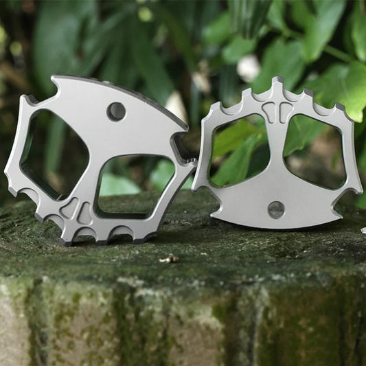 Solid Steel Knuckle Duster - Self-Defence Tool