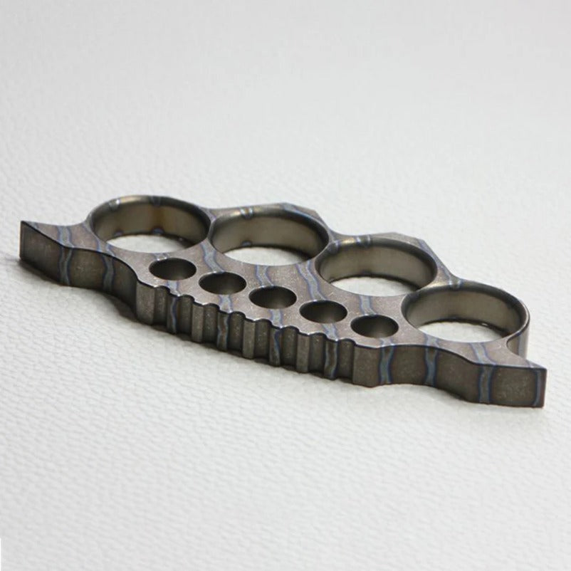 TC4 Titanium Knuckle Duster - Window Breaker Self-Defense EDC Tool