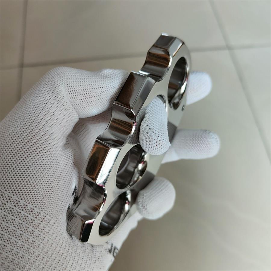 Mirror Polished Titanium Knuckle Duster