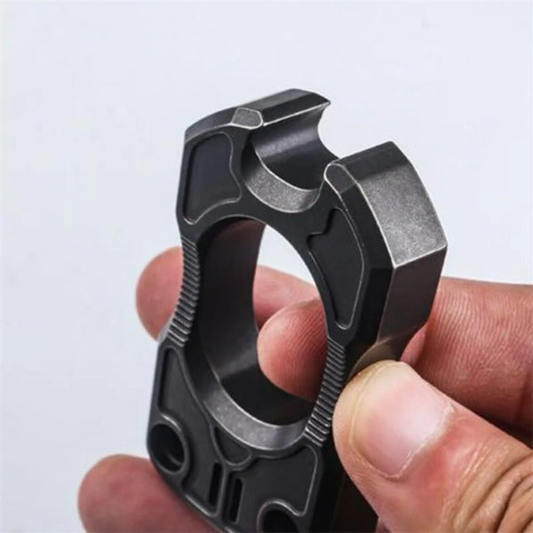 TC4 Titanium One Finger Knuckle Duster