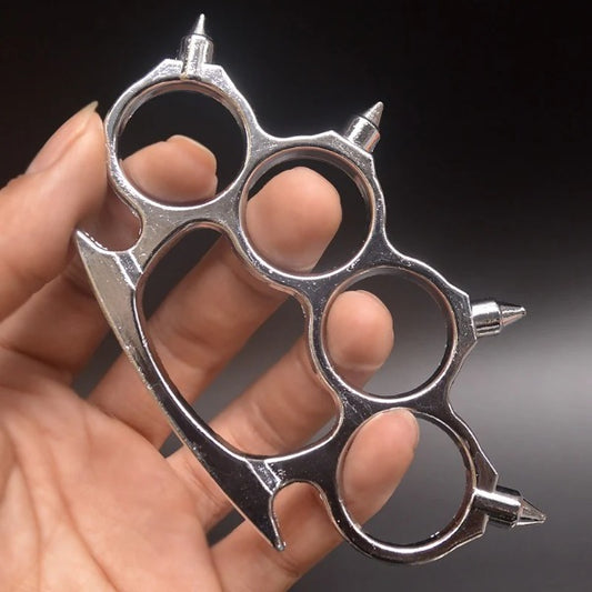 Hedgehog Solid Brass Knuckles Duster - Self-Defense EDC Tool