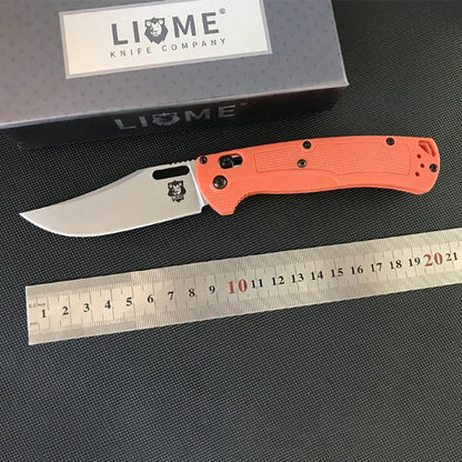 Liome Nylon Grip Folding Blade Outdoor Camping Survival Knife