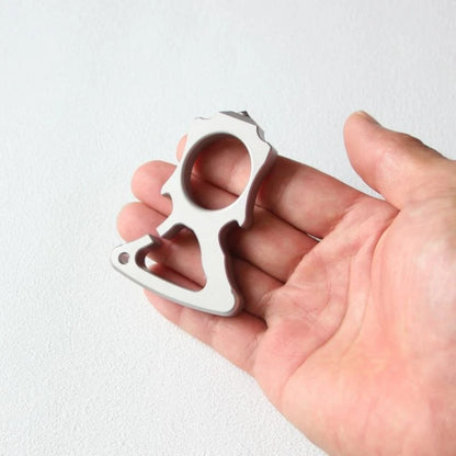 304 Stainless Steel Quick-Hanging Knuckle Duster - Self-Defense Tool