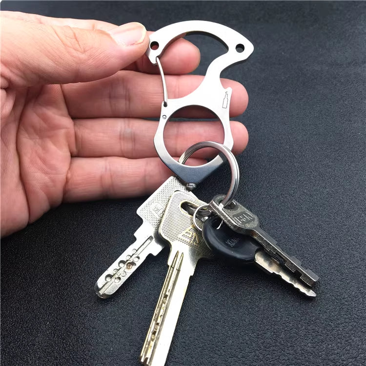 FistGuard Keyclip: Portable Defense Accessory