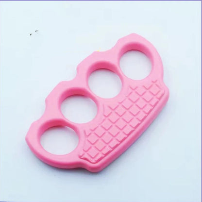 Knuckle Duster de polímero de alta resistência - Ferramenta EDC de defesa