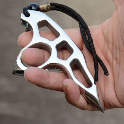 Thickened Pure Steel Knuckle Duster - Emergency Defender