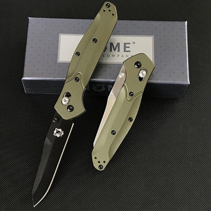 Liome Aluminum Grip Folding Blade Outdoor Hunting Knife EDC Tool